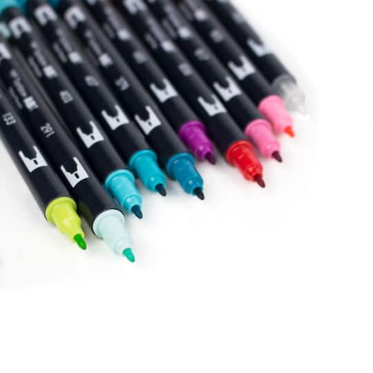Tombow Tropical Palette Dual Brush Pens